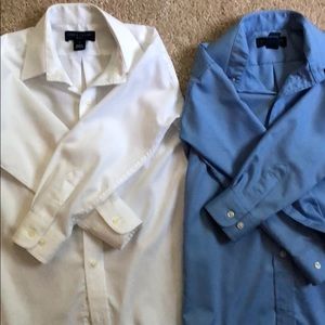 Lord and Taylor boys, size 7 dress shirts.